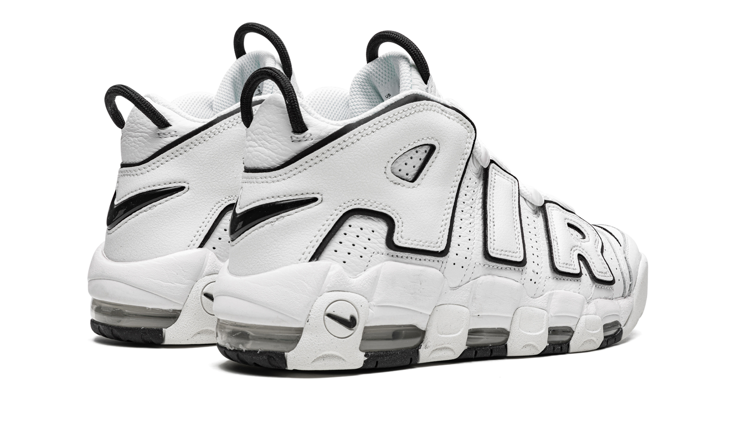 AIR MORE UPTEMPO MNS WMNS"White/ Black" DO6718 100