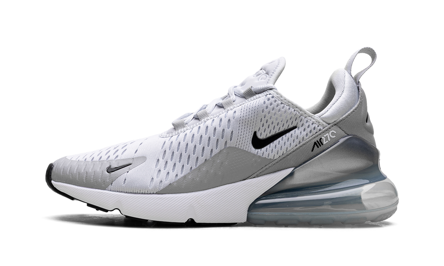 Air Max 270 WMNS"Pure Platinum Light Smoke Grey Metallic Silver Black" AH6789 018