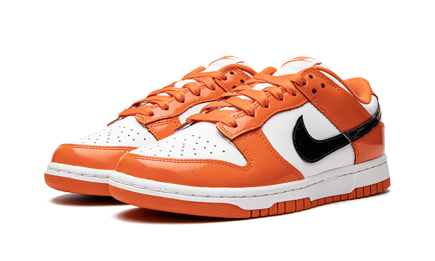 DUNK LO MNS WMNS"Orange/ Black Patent Leather" DJ9955 800