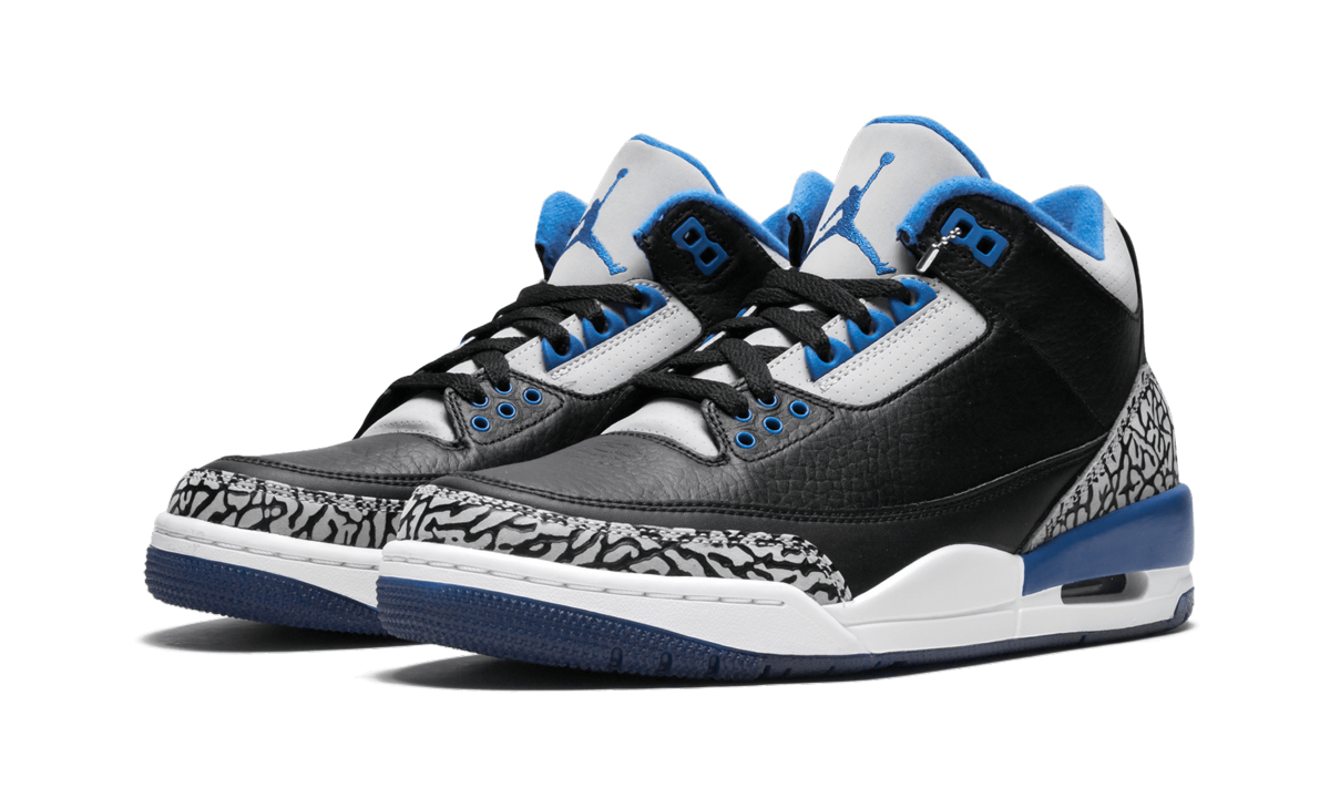 3 Retro "Sport Blue" 136064 007