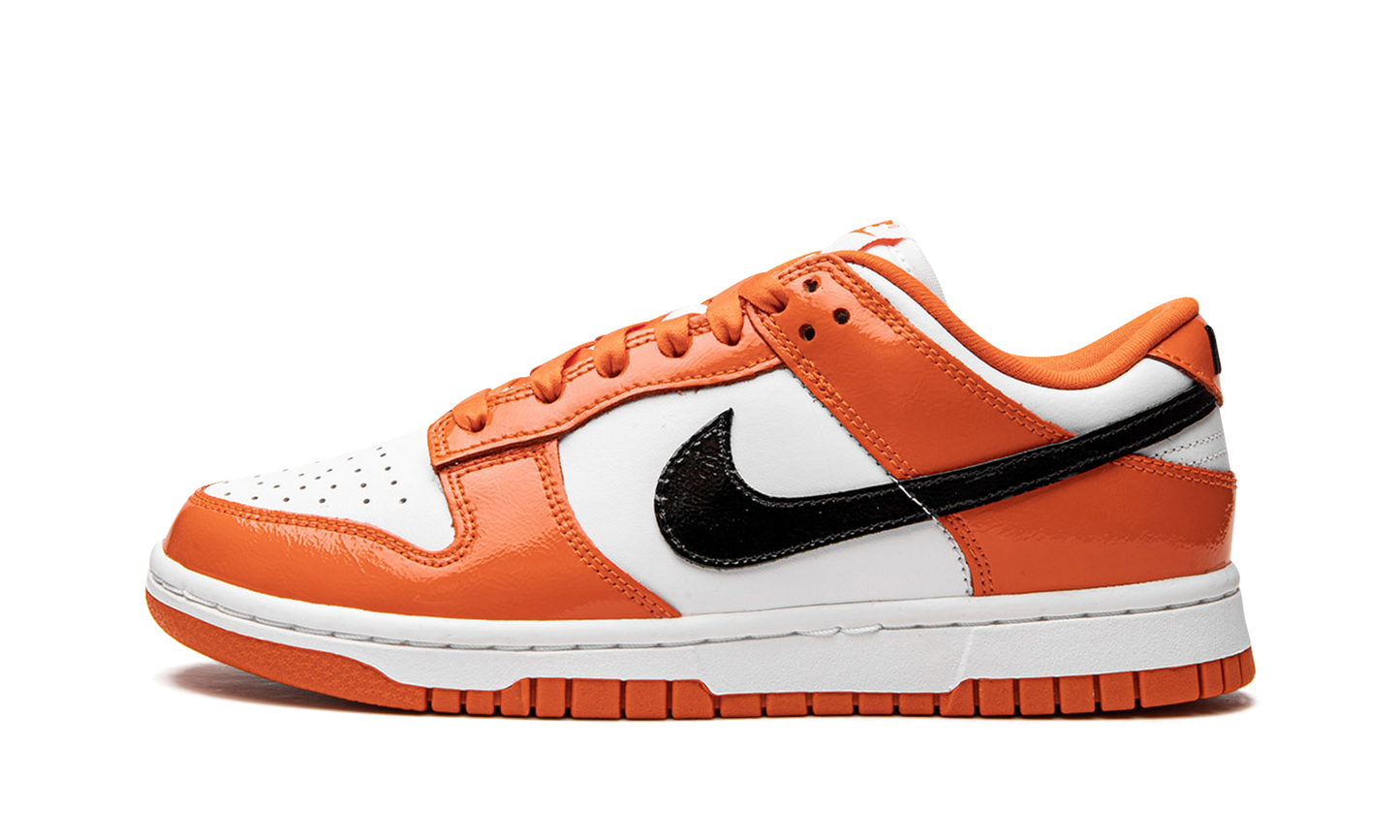 DUNK LO MNS WMNS"Orange/ Black Patent Leather" DJ9955 800