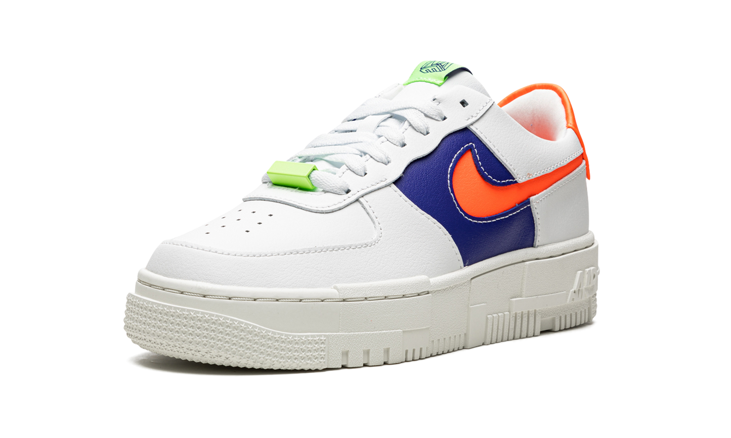 AIR FORCE 1 LO PIXEL MNS WMNS"White Concord Crimson" DM8340 100