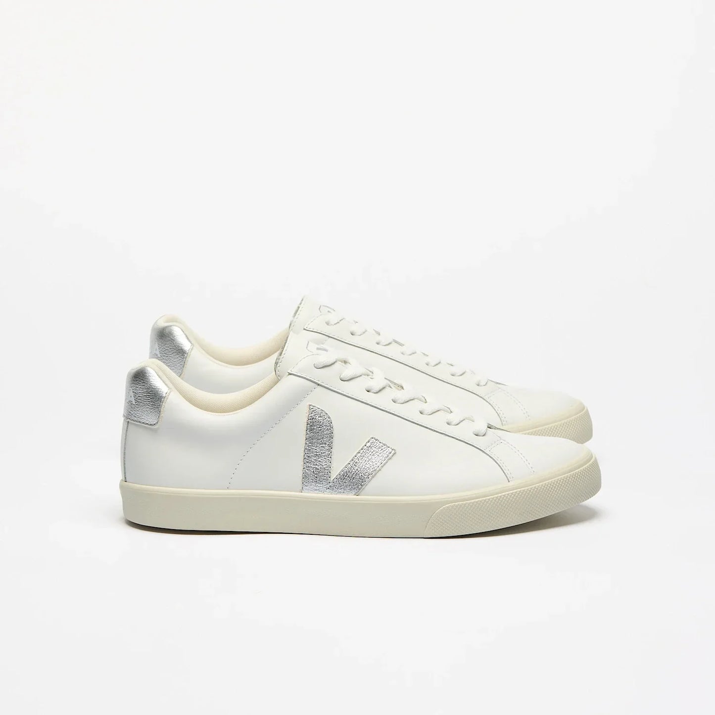 Women's Esplar Leather in White Silver