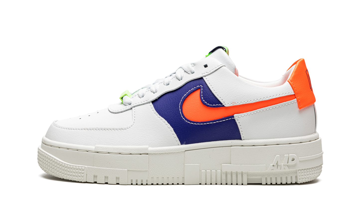 AIR FORCE 1 LO PIXEL MNS WMNS"White Concord Crimson" DM8340 100