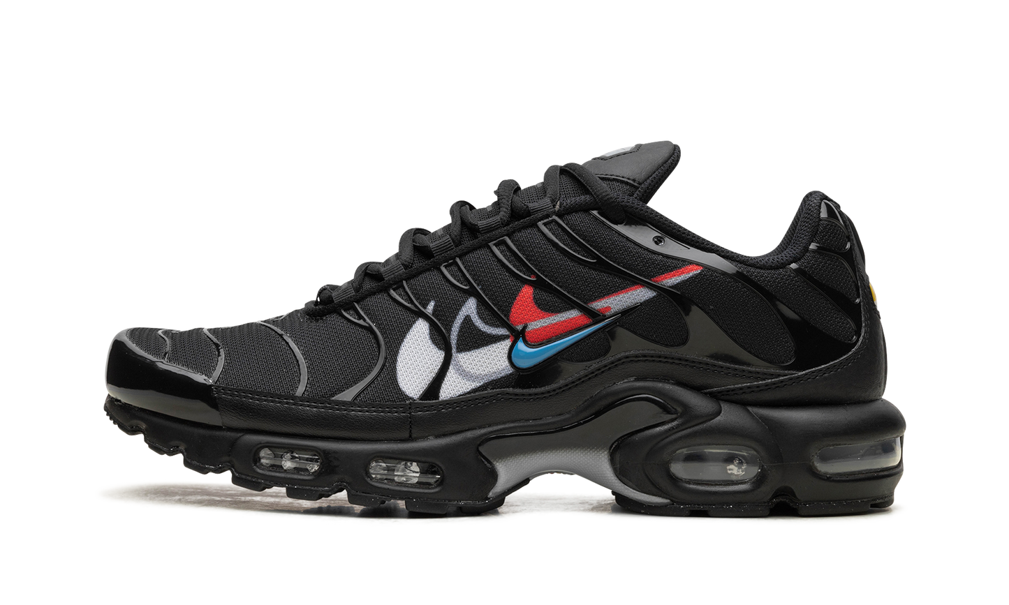 Air Max Plus "Multi Swoosh Black Bright Crimson" FJ4224 001