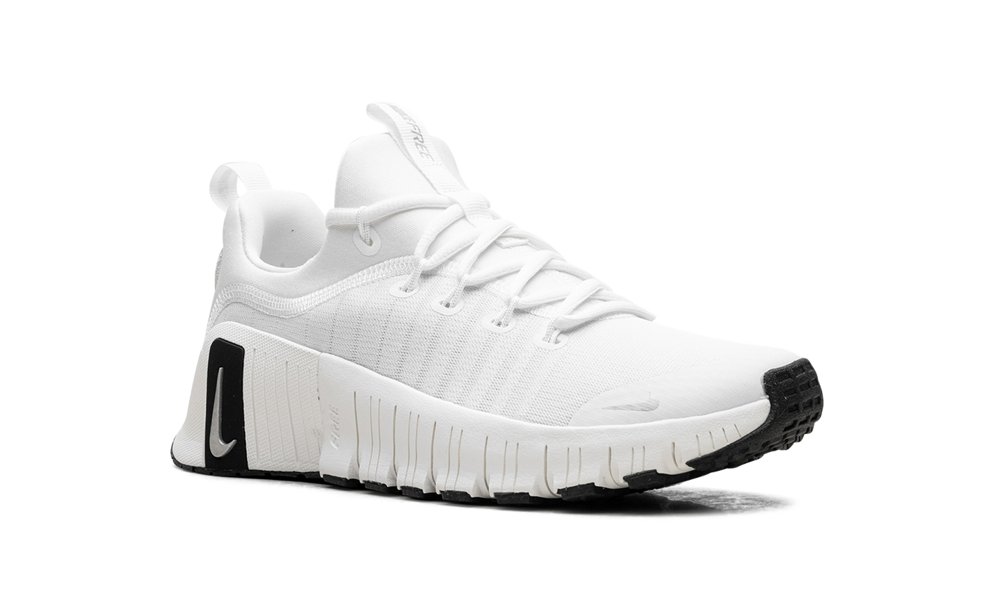 Free Metcon 6 Premium WMNS"Summit White Sail Black Metallic Silver" FZ1695 101